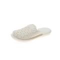 NVNVNMM Women Slippers Slippers Women Casual Shoes Fashion Weight Light Ladies Indoor Bathroom Slippers Solid Summer Female Sandals(Color:White,Size:4.5 UK)