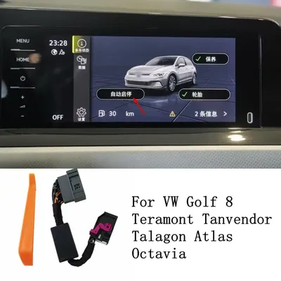 Patrick Auto Stop Start Engine System Off Canceller Sensor Plug For VW Golf 8 MK8 Teramont Tanvendor