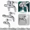 Washing Machine Tap 4-point Interface Double Ended Brass Faucet Mop Pool Expansion Faucet Multifunctional Bathroom Accessories