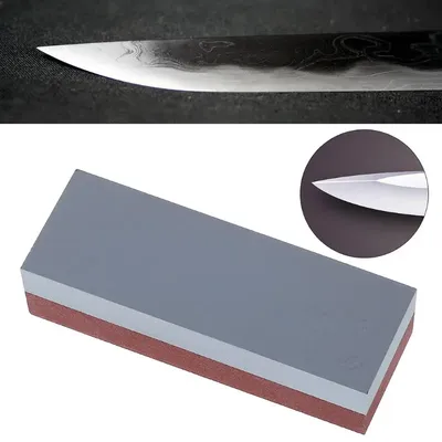Dual Sided 400/1500 Grit Water Stone Double-Sided Knife Sharpener Easy to Use Honing Grindstone