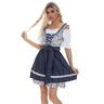 Carnival Oktoberfest Beer Costume Dress Dirndl Dirndl Blouse Bavarian Maid German Munich Wiesn Traditional Style Cloth