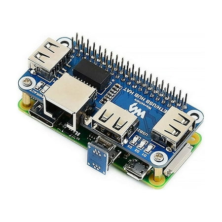 USB 2.0/1.1 Ethernet To RJ45 Hub Extension Board+Micro USB Connecter Set for Raspberry Pi Zero