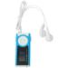 MP3 Player LCD Screen USB Cable Mini Clip Mp3 Player LED Light Stereo Super Bass Music Player Blue (TF Are Not Included)