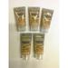 5 X TRAVEL SIZE Maybelline EverFresh Makeup Foundation ( NATURAL BEIGE ) NEW.