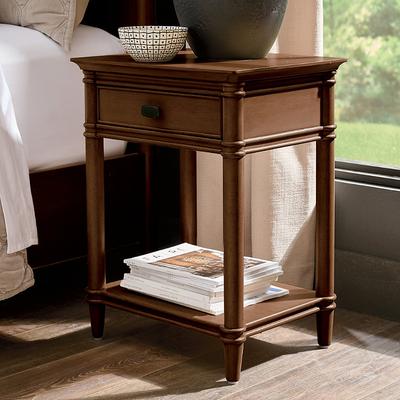Dakota Nightstand/Side Table - Heritage Brown - Grandin Road