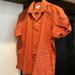 J. Crew Shirts | J Crew Short Sleeve Casual Shirt | Color: Orange | Size: M