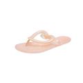 ZXSXDSAX Women Slippers Women Jelly Shoes Flats Slippers Summer Heart Shape Flip Flops Non-Slip Beach Shoes Sandals Plus Size Casual Shoe Ladies Slides(Color:Pink,Size:4.5 UK)