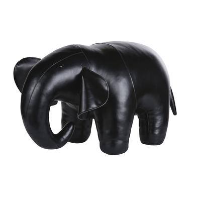Elefanten-Statue, schwarz, H45cm