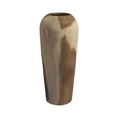 Dekorative Vase aus Suar-Holz, H60cm