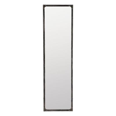 Industriellen Spiegel aus Metall mit Rosteffekt, H165