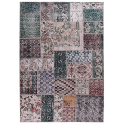 Teppich aus Polyester, maschinengewebt - Bunt - 90x160 cm