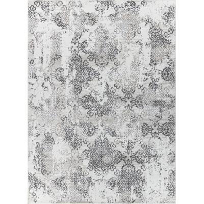 Vintage Orientalischer Teppich Weiß/Grau 120x170