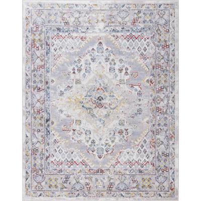 Vintage Orientalischer Teppich Mehrfarbig/Grau 200x275