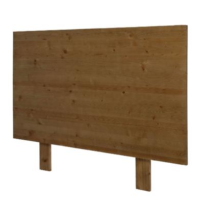 Bettkopfteil aus Holz für ein 135 cm Bett, in Braun