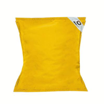 Sitzsack XXL für innen und außen, abnehmbarer Bezug 140x180cm, gelb