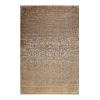 Klassischer Teppich mit Vintage-Touch und Relief, goldgelb, 200x290