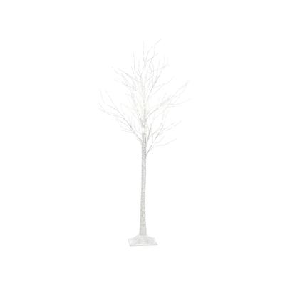 Outdoor Weihnachtsbeleuchtung LED weiß Birkenbaum 190 cm