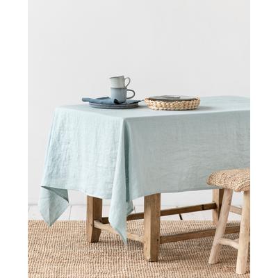 Tischdecke aus Leinen, Blau, 150x250 cm