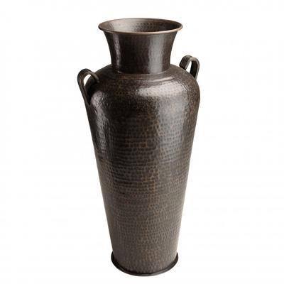 Vase mit Henkeln L45cm H1m Kupfer