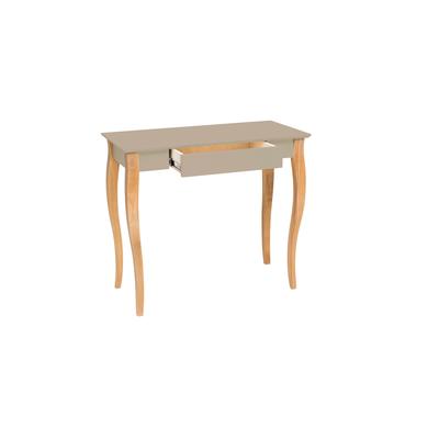 Schreibtisch, Holz, 85x40x74, Braun Beige