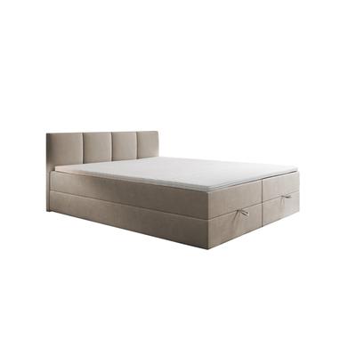 Boxspringbett 200x200 mit Bettkasten und Matratze