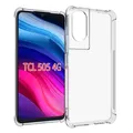 TCL 505 4G Custodia Air Cushion Antiurto Trasparente Airbag Silicone TPU Cover posteriore Custodia