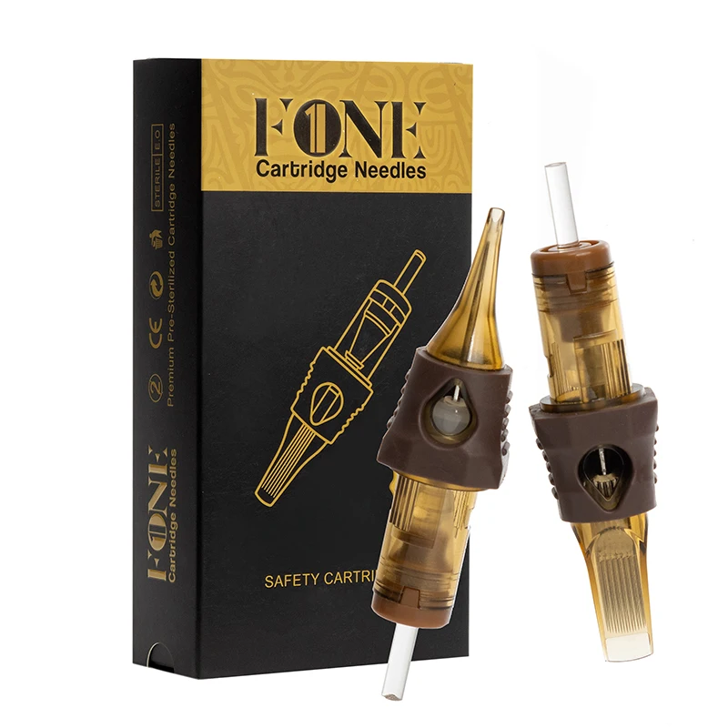 20 teile/schachtel Fone Einweg Tattoo Patrone Nadeln Runde Liner Einweg Sterilisierte Sicherheit Tattoo Nadel Für Tattoo Maschinen Image