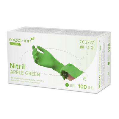 Medi-Inn Nitril Apple Green Einmalhandschuhe 10x100 St Verband Image