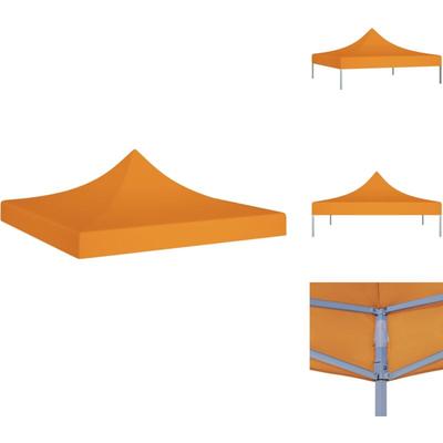 Dächer für Pavillions - Living Partyzelt-Dach 3x3 m Orange 270 g/m² - Orange Image