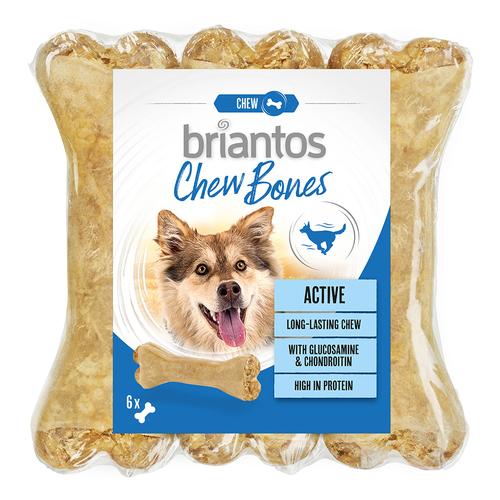 Briantos Chew Bones Active (mit Glucosamin & Chondroitin) - 12 x 12 cm (660 g)