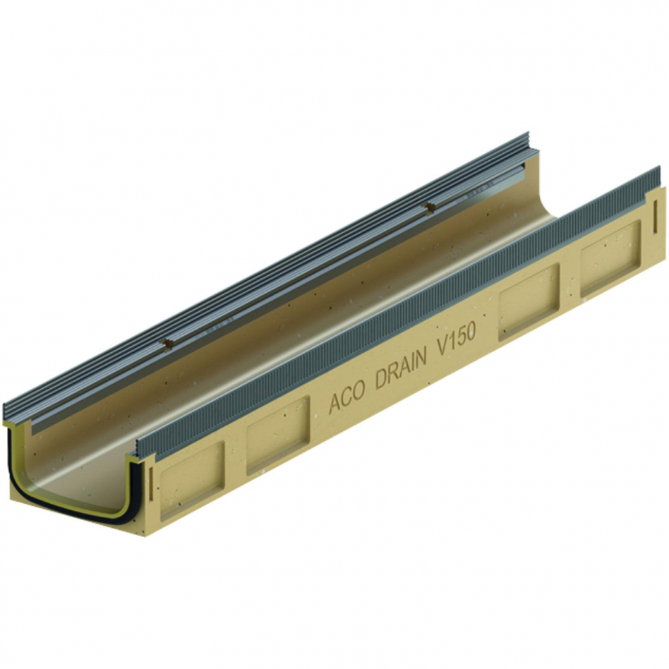 ACO Drain Multiline Seal in Flachrinne, Stahl verzinkt, 120 mm,V150 Image