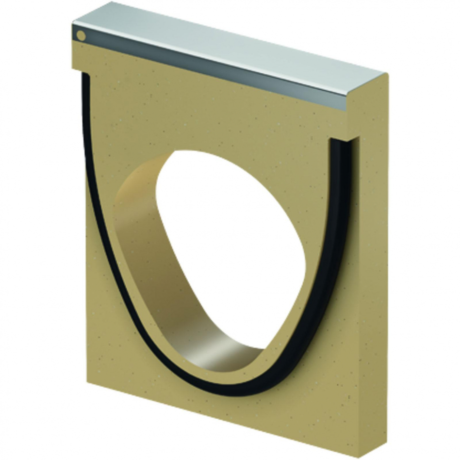 ACO Drain Multiline Seal in Adapter für Fließrichtungswechsel, Edelstahl, V150 Image