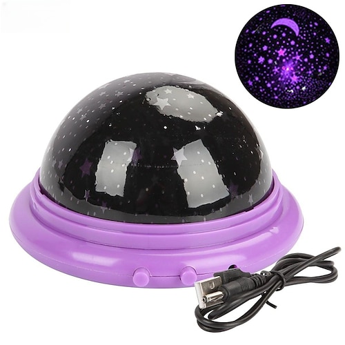 Baby Star Sky Projektor Lampe Farbwechsel Sternen UFO LED Nachtlicht Mond Kosmos Kinder Spielzeug Schlafzimmer Dekor Geburtstagsgeschenke Image