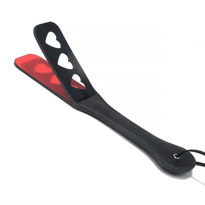 Horse Crop PU Leather Soft Anti-slip Handle Riding Paddle Outside Game Play Racing Horses