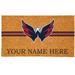 Washington Capitals 18" x 30" Personalized Coir Doormat