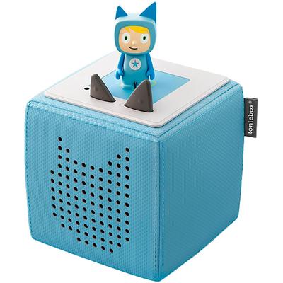 TONIES Lautsprecher "Tonies Toniebox Starterset", blau (hellblau), B:12cm H:12cm T:12cm, Lautsprecher Image