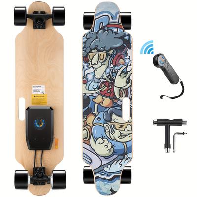 Electric Skateboard With Remote, Electric Longboar...