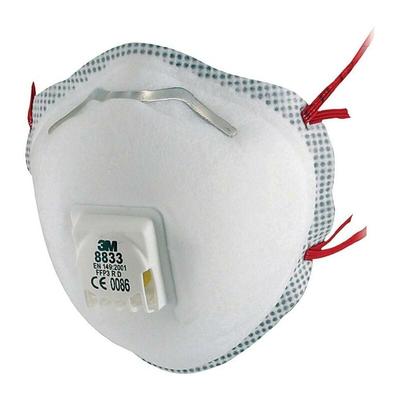 Atemschutzmaske 8833SV FFP3 / v r d mit Ausatemventil - 3M Image