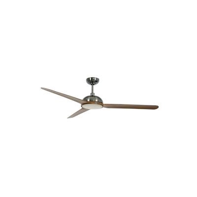 Energiespar Deckenventilator Unione Nickel mit LED 142