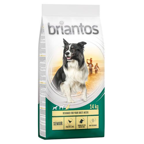 Briantos Senior mit Geflügel und Reis - Sparpaket: 2 x 14 kg