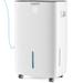 Sleavon 150 Pints Energy Efficient Dehumidifier with Built in Pump for Rooms up to 7000 Sq. Ft