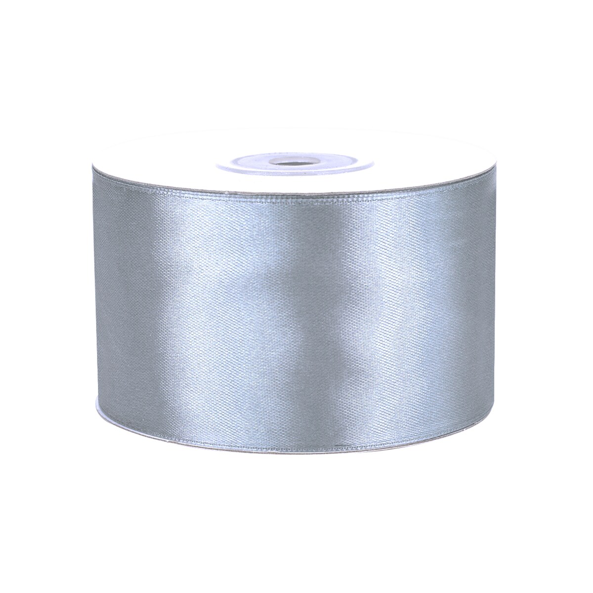 Creativery 50mm Satinband 25m Schleifenband Geschenkband Deko Breites Stoffband Dunkelgrau Image