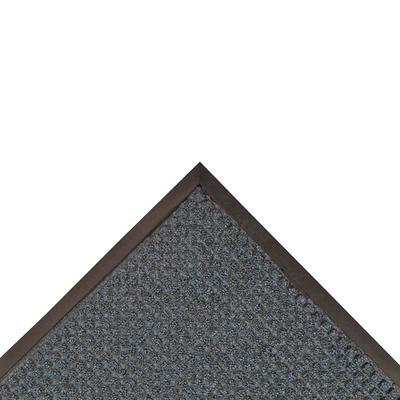 NoTrax 166S0035BU Guzzler Entrance Floor Mat, 3' x 5', 3/8" Thick, Slate Blue