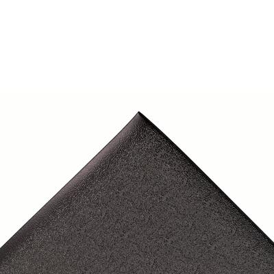 NoTrax 411R0472BL Sof-Tred Anti-Fatigue Floor Mat - 6' x 60', 9/16" Thick, Black