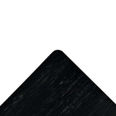 NoTrax 512R0048BL Marble-Tuff Anti-Fatigue Floor Mat - 4' x 75', 1/2" Thick, Black