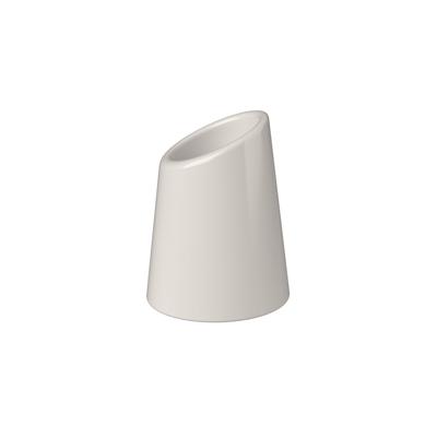 Mikasa Hospitality 5316166 Bevel Toothpick Holder - Fine China, White