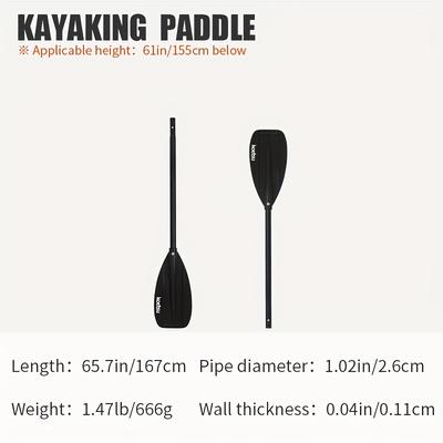 Kayak Paddle, Aluminum Alloy Double-ended Kayak Canoe Paddle, Paddle Board Accessories