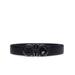 'Gancini' And Calf Leather Reversible Belt - Black - Ferragamo Belts