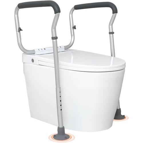 Mophorn - vevor Toiletten Aufstehhilfe Toilettensitzerhöhung Armlehne 45–55 cm / 67-77 cm