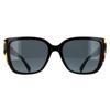 Michael Kors MK2199 Acadia 395087 bi layer zwart amber schildpad donkergrijs zonnebril